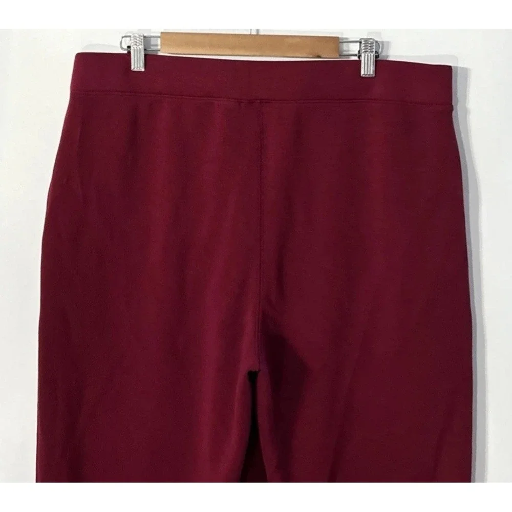 Women's Chicos Wide Leg Pull On Scuba Pants Flowy Stretch Sz XL (3) Lot‎ Of 2